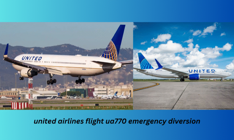 united airlines flight ua770 emergency diversion