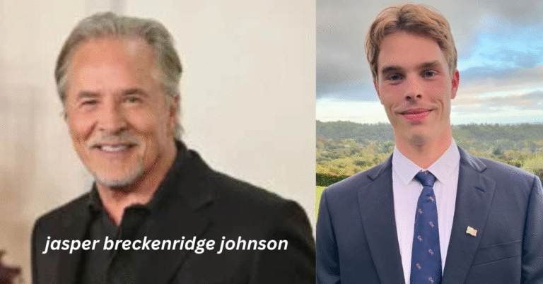 Getting to Know Jasper Breckenridge Johnson: The Talented Son of Don Johnson and Kelley Phleger jasper breckenridge johnson