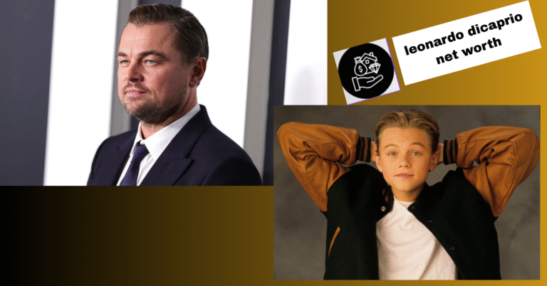leonardo dicaprio net worth