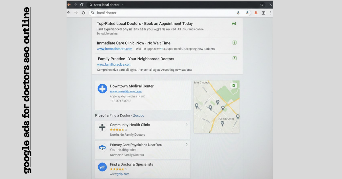 Google Ads for Doctors SEO Outline: The Strategy I Wish I Knew Earlier