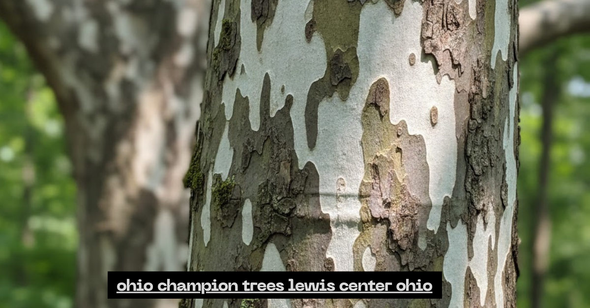 Ohio Champion Trees Lewis Center Ohio: My Unexpected Adventure Among Giants