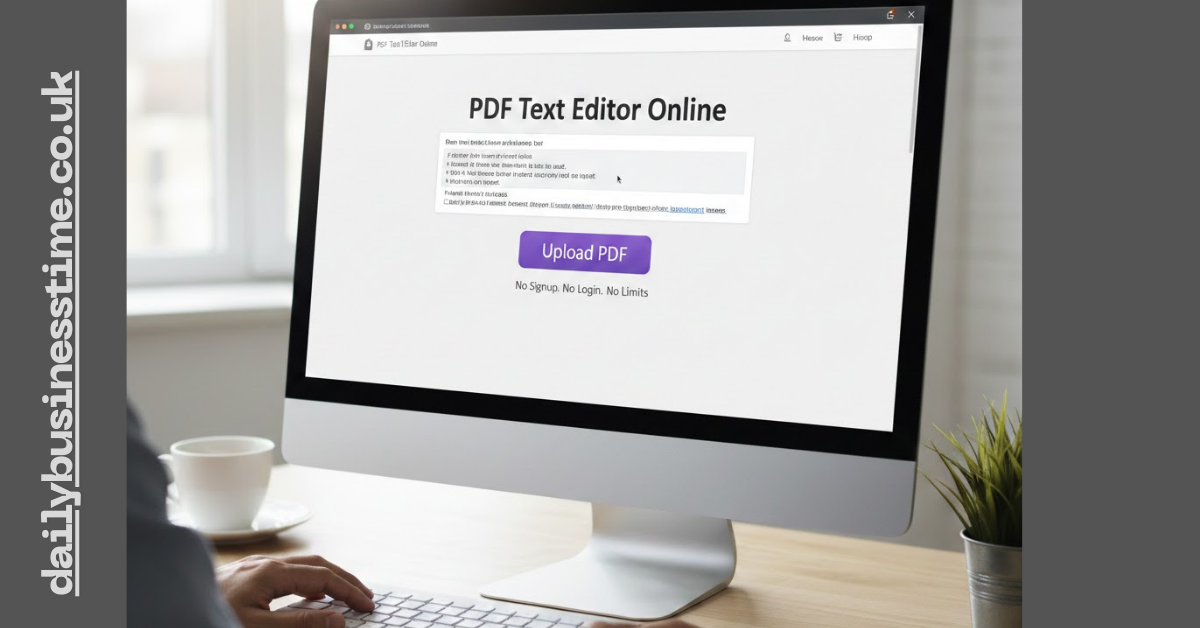How to Edit PDF Text Online Without Signup, login and limits