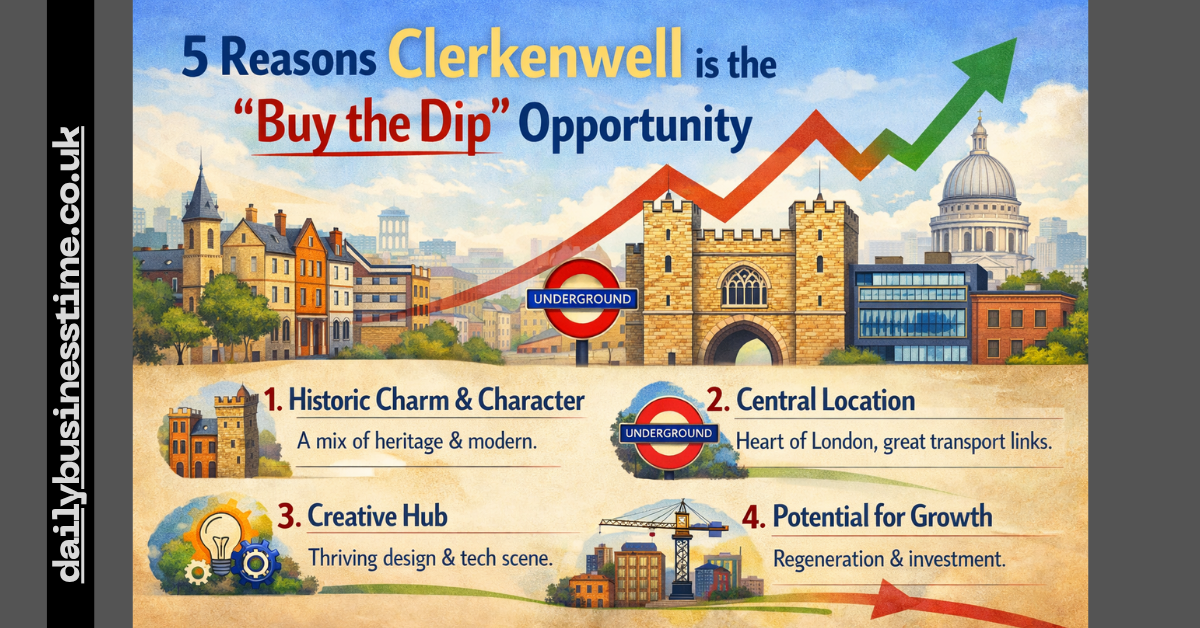 5 Reasons Clerkenwell is the “Buy the Dip” Opportunity