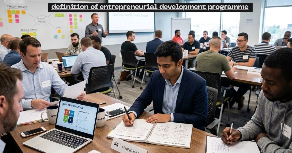 definition of entrepreneurial development programme