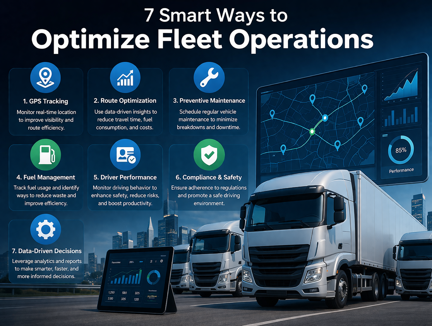 7 Smart Ways to Optimize Fleet Operations
