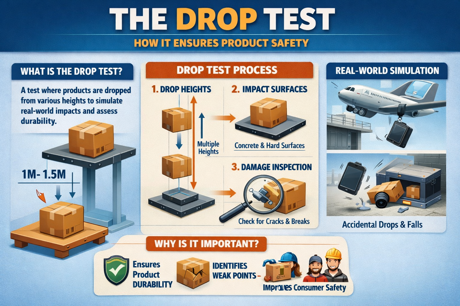 What is the Drop Test? How It Ensures Product Safety