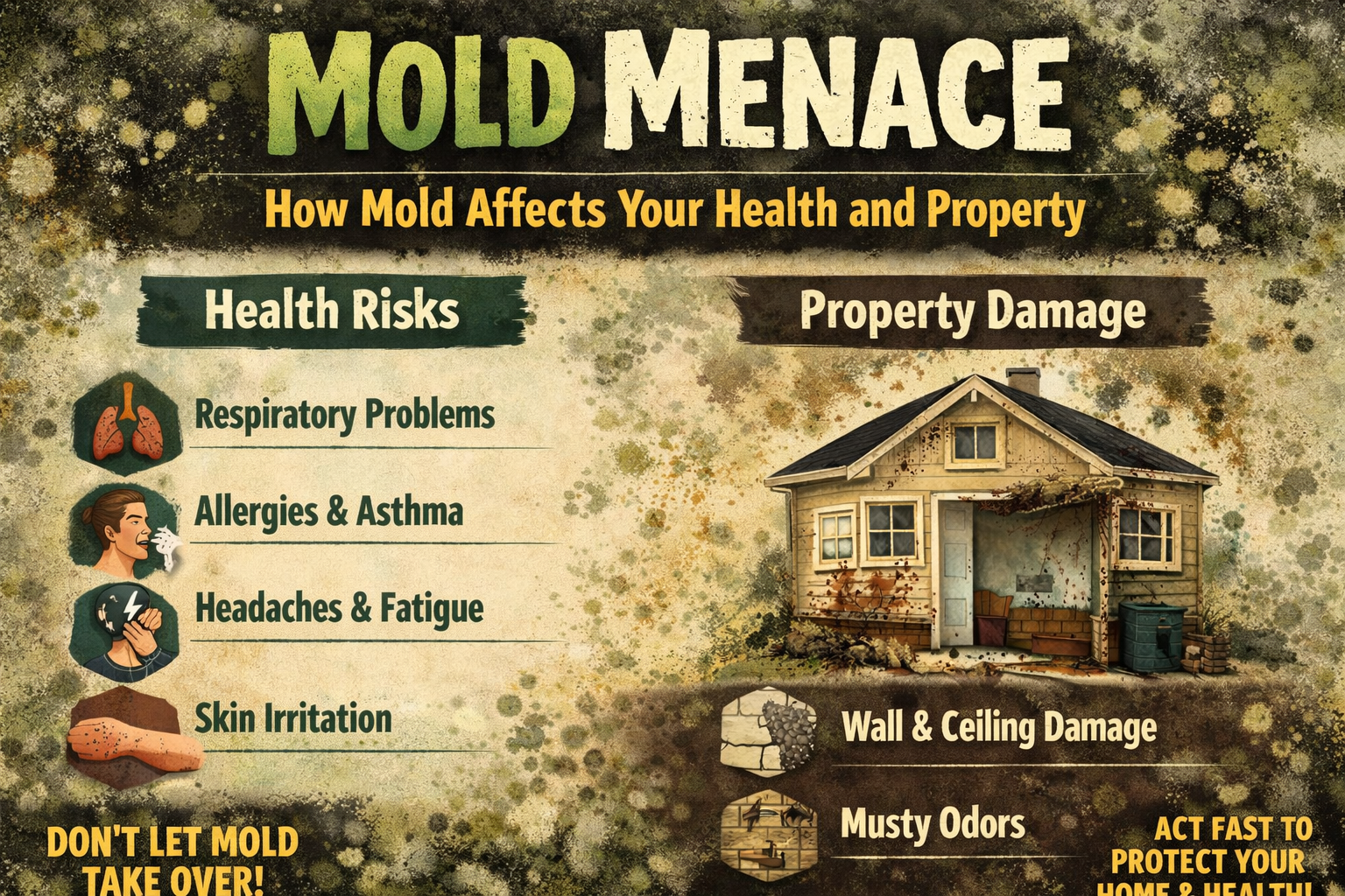 Mold Menace: How Mold Affects Your Health and Property