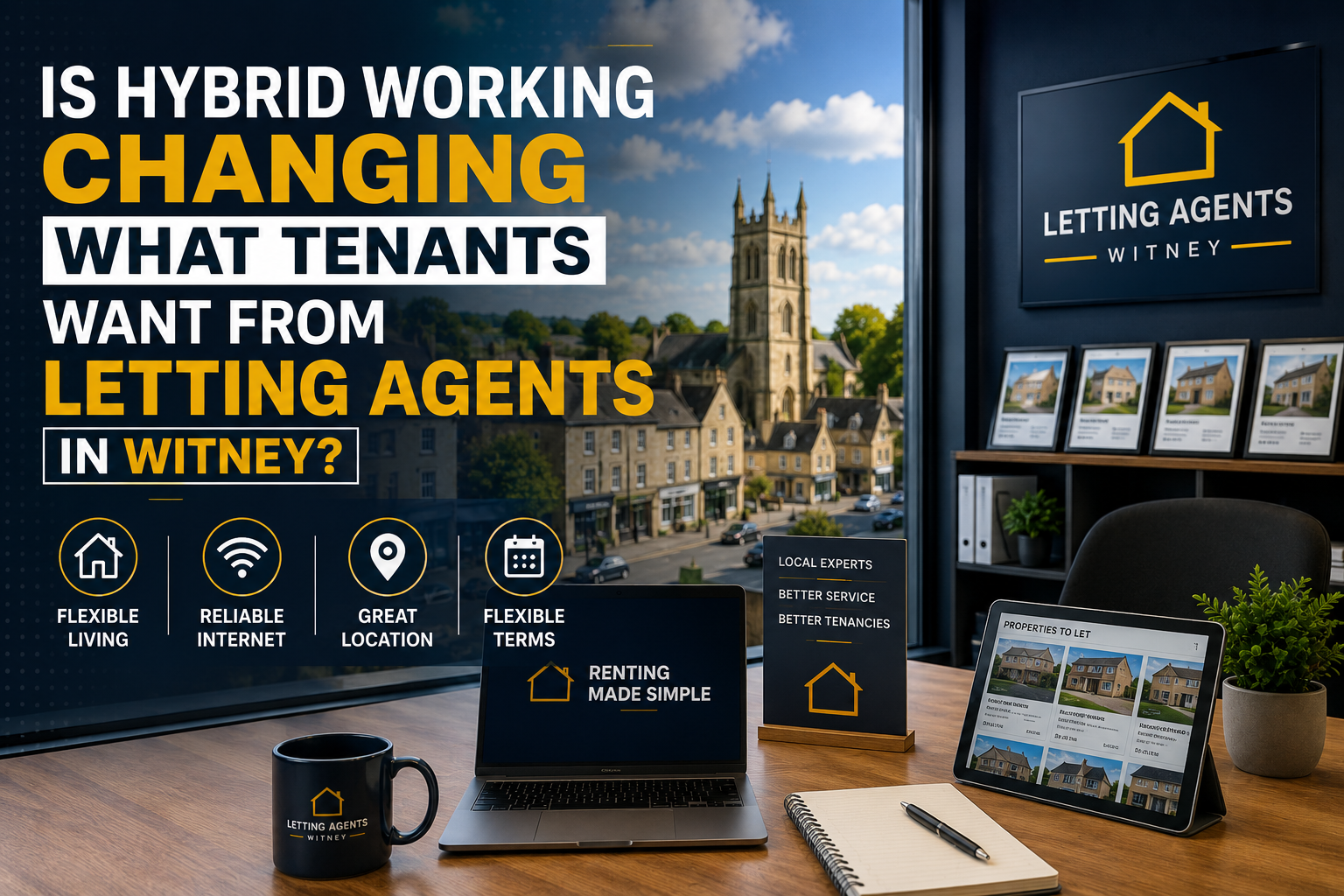 Is Hybrid Working Changing What Tenants Want From Letting Agents in Witney